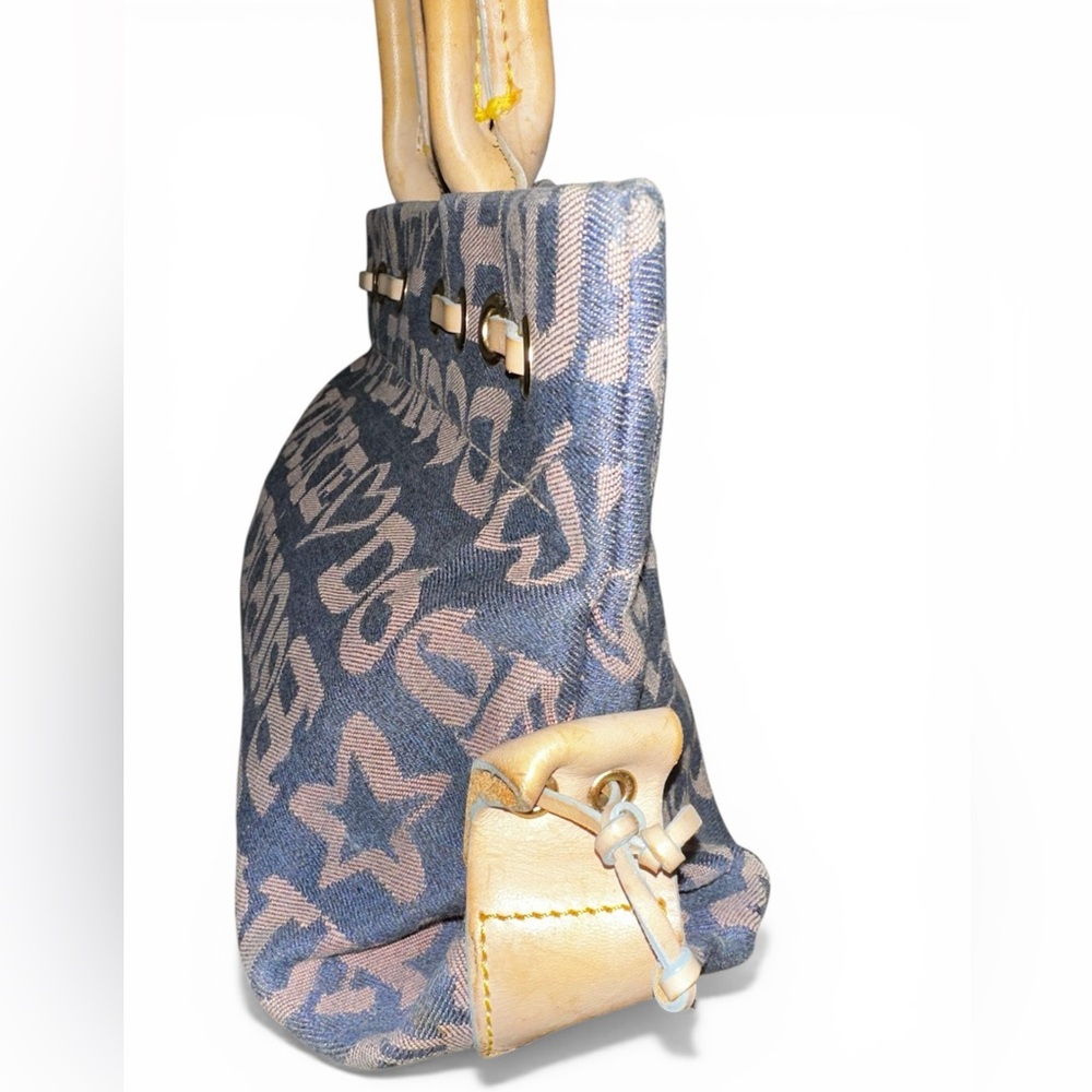 Dooney & Bourke Vintage Denim Y2K Shoulder Bag - Picture 5 of 9